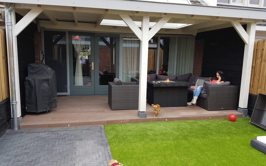 Aanleg achtertuin Nunspeet