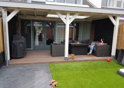 Aanleg achtertuin Nunspeet