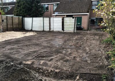 tuinrenovatie achtertuin Nunspeet