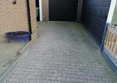 straatwerk oprit klinkers Nunspeet