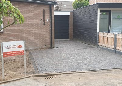 Bestrating oprit Nunspeet