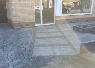 Tuinaanleg bestrating grondwerk Harderwijk