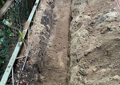 bestrating grondwerk Hulshorst achterpad