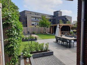 tuin aanleg achtertuin