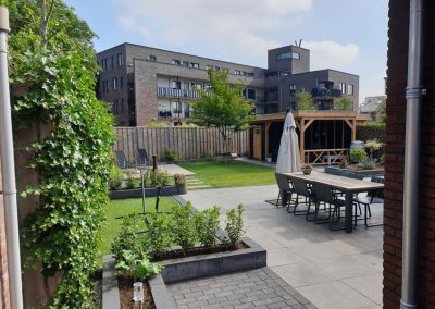 tuin aanleg achtertuin