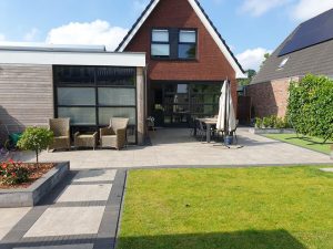 tuin aanleg achtertuin