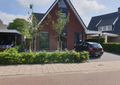 Aanleg straatwerk parkeerplaats Vaassen