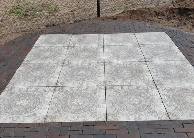 bestrating tegels nieuwbouw Apeldoorn