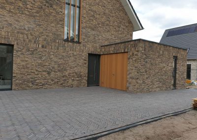 bestrating oprit nieuwbouw Apeldoorn