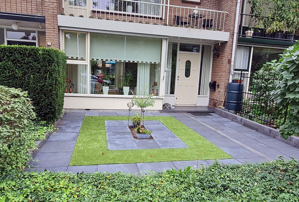 Tuinaanleg voortuin Harderwijk