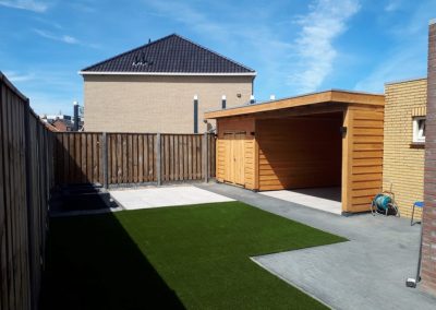 Tuinaanleg voor en achtertuin Urk