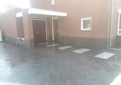 Tuinaanleg voor- en achtertuin, oprit Nunspeet