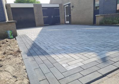 Bestrating oprit Zeewolde