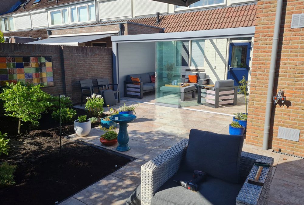 Bestrating tuin Nunspeet