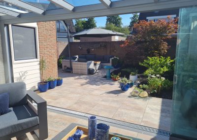 Bestrating tuin Nunspeet